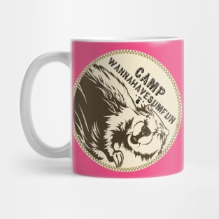 Camp Wannahavesumfun Logo Mug